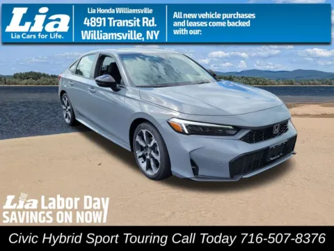 Gray 2026 Honda Civic Hybrid Sport Touring for sale in Buffalo, NY