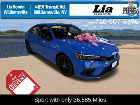 Blue 2022 Honda Civic Sport for sale in Buffalo, NY