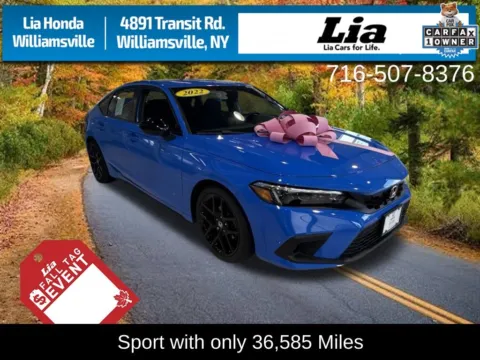 Blue 2022 Honda Civic Sport for sale in Buffalo, NY