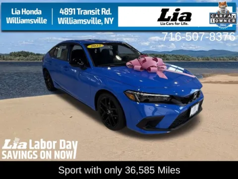 Blue 2022 Honda Civic Sport for sale in Buffalo, NY