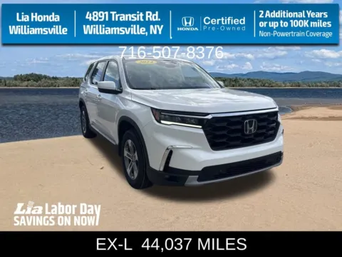 White 2024 Honda Pilot EX-L for sale in Buffalo, NY