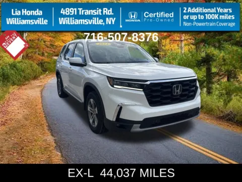White 2024 Honda Pilot EX-L for sale in Buffalo, NY