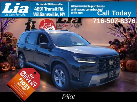Black 2026 Honda Pilot EX-L for sale in Buffalo, NY