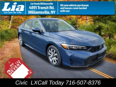 Blue 2026 Honda Civic LX for sale in Buffalo, NY