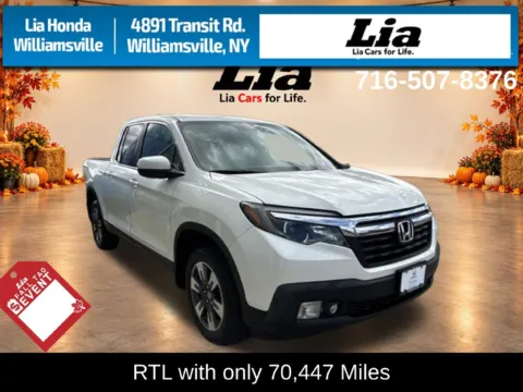 White 2017 Honda Ridgeline RTL for sale in Buffalo, NY