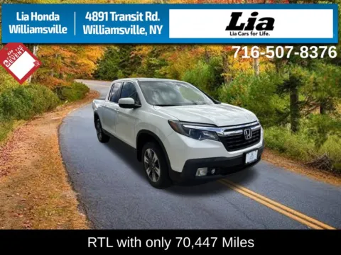 White 2017 Honda Ridgeline RTL for sale in Buffalo, NY