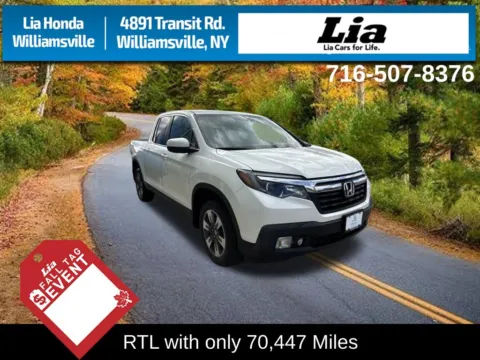 White 2017 Honda Ridgeline RTL for sale in Buffalo, NY