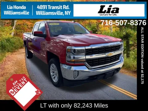 Red 2018 Chevrolet Silverado 1500 LT for sale in Buffalo, NY