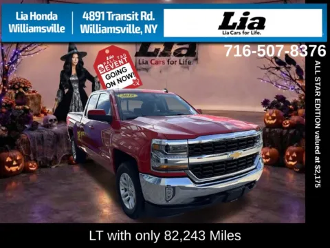 Red 2018 Chevrolet Silverado 1500 LT for sale in Buffalo, NY