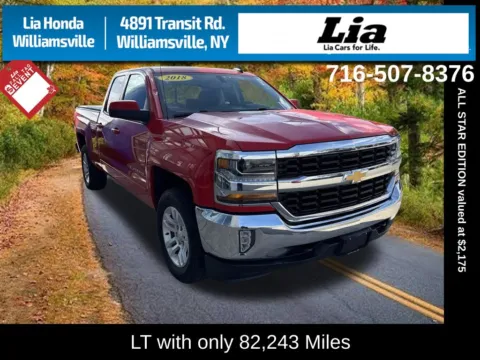 Red 2018 Chevrolet Silverado 1500 LT for sale in Buffalo, NY