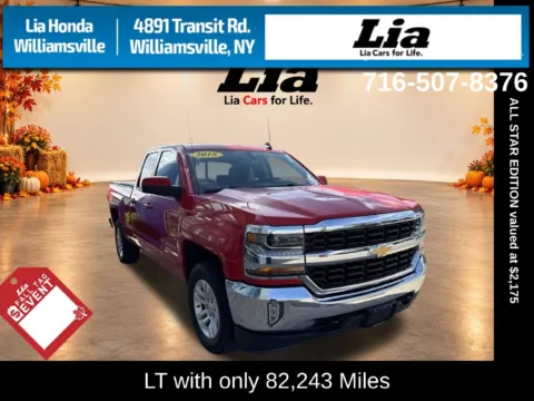 Red 2018 Chevrolet Silverado 1500 LT for sale in Buffalo, NY