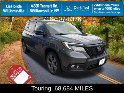 Gray 2021 Honda Passport Touring for sale in Buffalo, NY