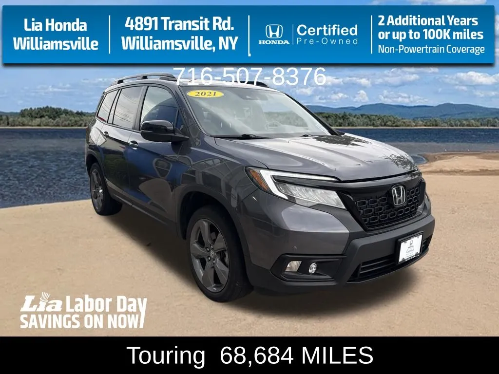 Gray 2021 Honda Passport Touring for sale in Buffalo, NY