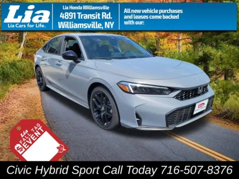 Gray 2026 Honda Civic Hybrid Sport for sale in Buffalo, NY