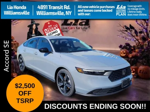 Gray 2026 Honda Accord SE for sale in Buffalo, NY