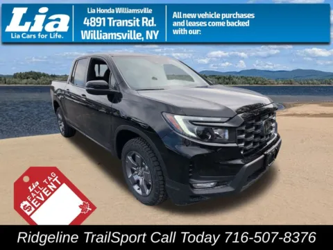 Black 2026 Honda Ridgeline TrailSport for sale in Buffalo, NY