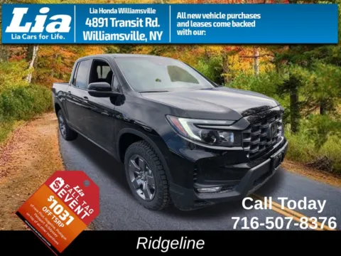 Black 2026 Honda Ridgeline TrailSport for sale in Buffalo, NY
