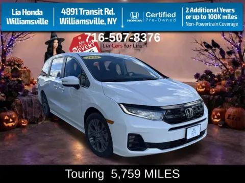 White 2026 Honda Odyssey Touring for sale in Buffalo, NY