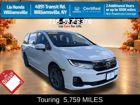 White 2026 Honda Odyssey Touring for sale in Buffalo, NY