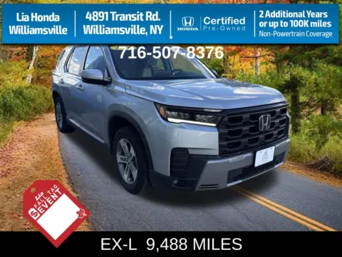 Silver 2026 Honda Pilot EX-L for sale in Buffalo, NY