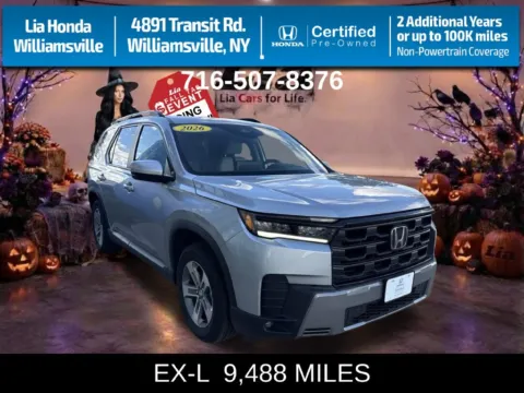 Silver 2026 Honda Pilot EX-L for sale in Buffalo, NY