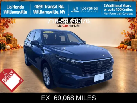 Blue 2023 Honda CR-V EX for sale in Buffalo, NY
