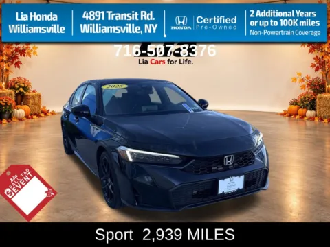 Blue 2025 Honda Civic Sport for sale in Buffalo, NY