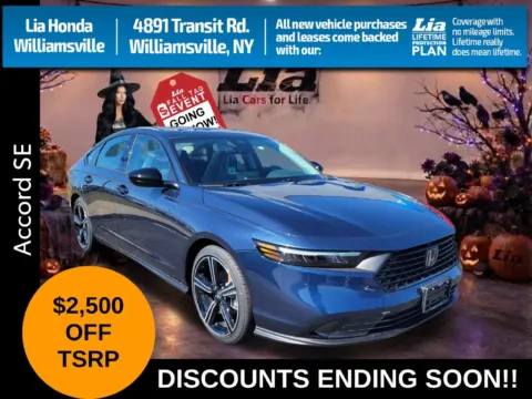 Blue 2026 Honda Accord SE for sale in Buffalo, NY