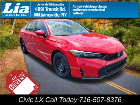 Red 2026 Honda Civic LX for sale in Buffalo, NY
