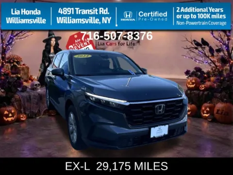 Gray 2024 Honda CR-V EX-L for sale in Buffalo, NY