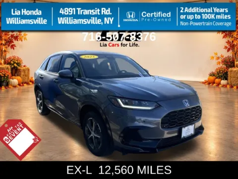 Gray 2025 Honda HR-V EX-L for sale in Buffalo, NY