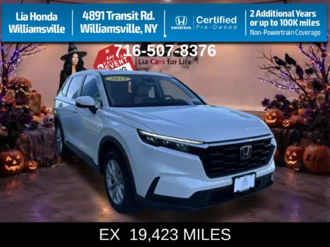 White 2023 Honda CR-V EX for sale in Buffalo, NY