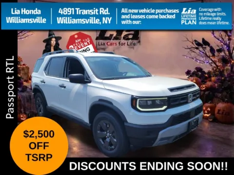 White 2026 Honda Passport RTL for sale in Buffalo, NY