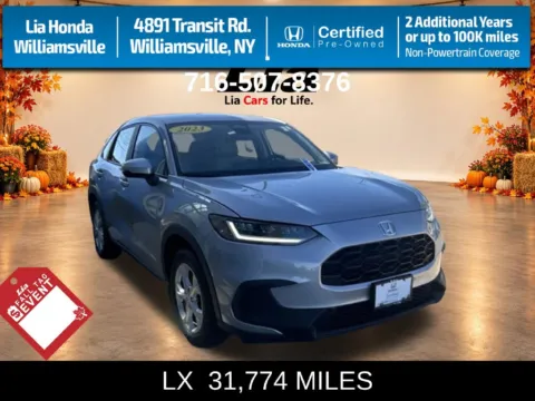 Gray 2023 Honda HR-V LX for sale in Buffalo, NY
