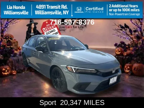 Gray 2024 Honda Civic Sport for sale in Buffalo, NY