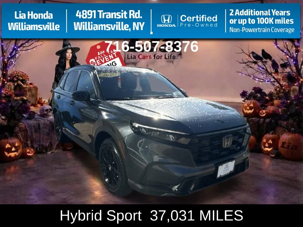 Gray 2023 Honda CR-V Hybrid Sport for sale in Buffalo, NY
