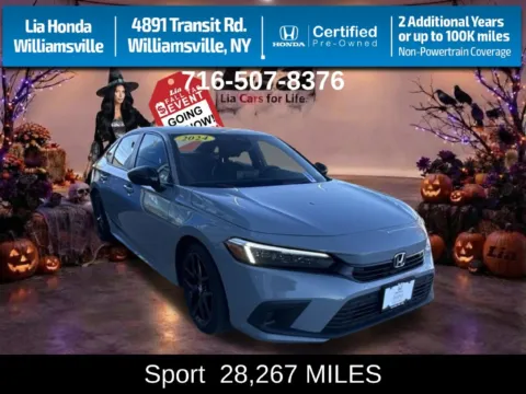 Gray 2024 Honda Civic Sport for sale in Buffalo, NY