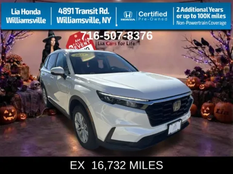 White 2024 Honda CR-V EX for sale in Buffalo, NY