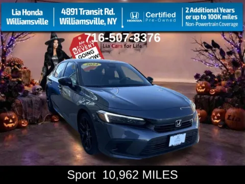 Gray 2024 Honda Civic Sport for sale in Buffalo, NY