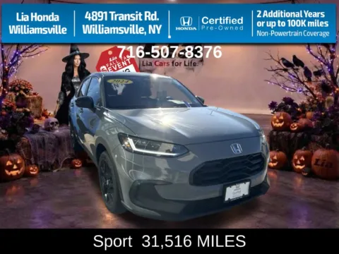 Gray 2024 Honda HR-V Sport for sale in Buffalo, NY
