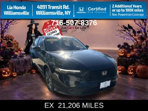 Black 2024 Honda Accord EX for sale in Buffalo, NY