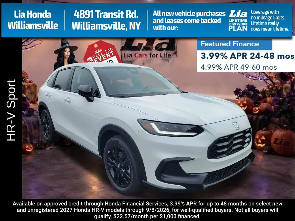 White 2027 Honda HR-V Sport for sale in Buffalo, NY