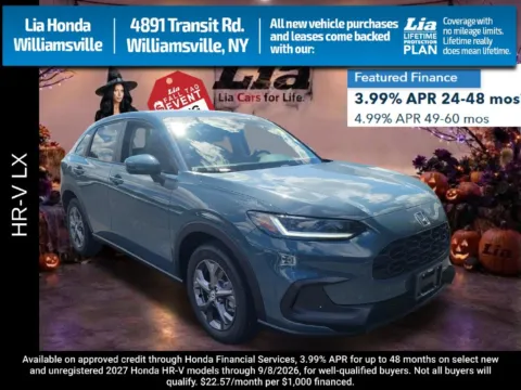 Green 2027 Honda HR-V LX for sale in Buffalo, NY