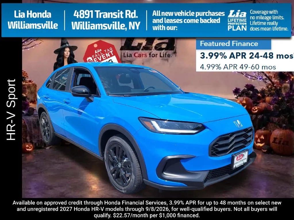 Blue 2027 Honda HR-V Sport for sale in Buffalo, NY