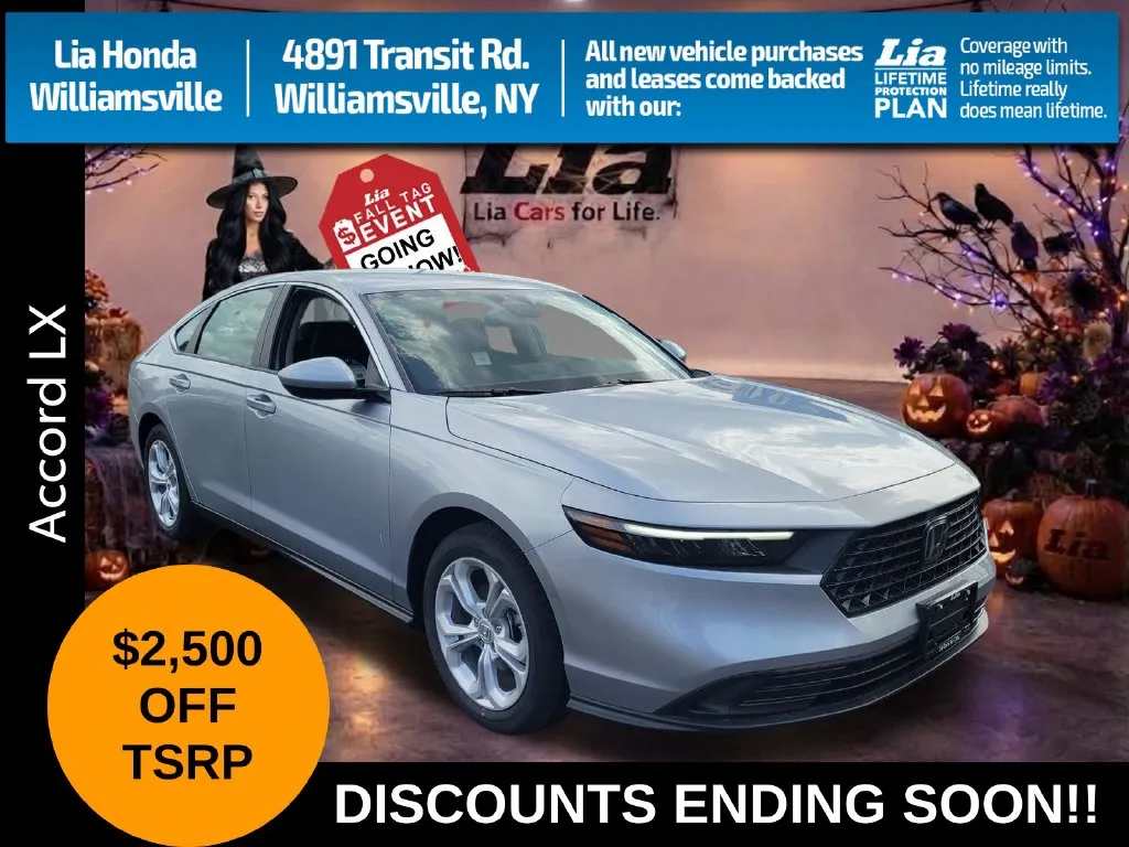 Silver 2026 Honda Accord LX for sale in Buffalo, NY