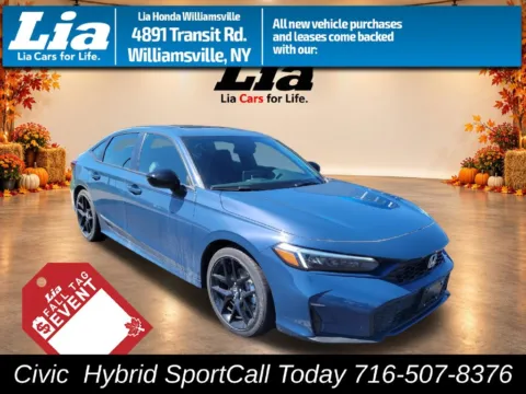 Blue 2026 Honda Civic Hybrid Sport for sale in Buffalo, NY