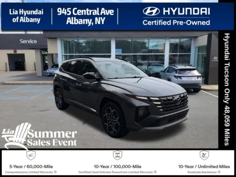 Gray 2022 Hyundai Tucson N Line for sale in Albany, NY