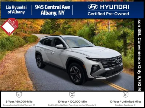 White 2025 Hyundai Tucson SEL Convenience for sale in Albany, NY