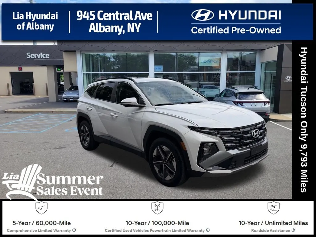 White 2025 Hyundai Tucson SEL Convenience for sale in Albany, NY