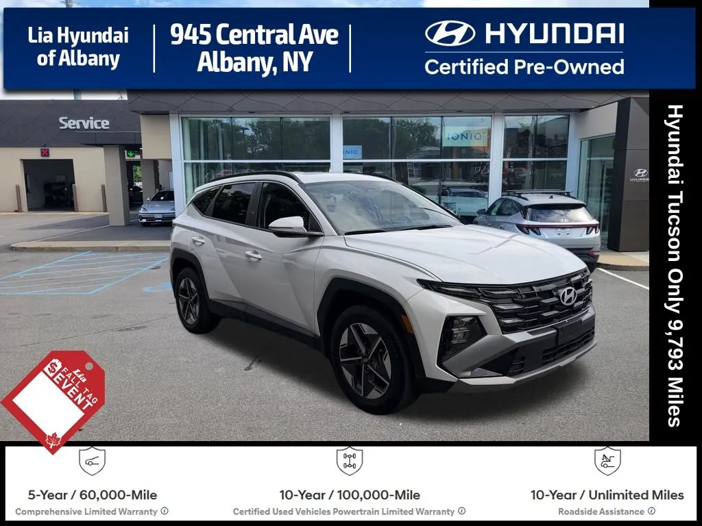 White 2025 Hyundai Tucson SEL Convenience for sale in Albany, NY